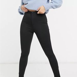 ASOS Design high waisted black pants